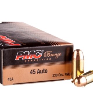 50 Rounds of .45 ACP Ammo by PMC - 230gr FMJ
