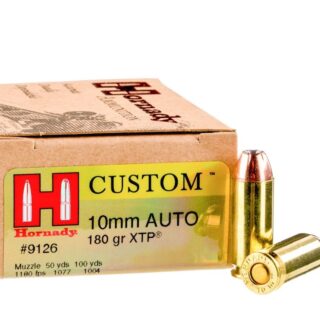 200 Rounds of 10mm Ammo by Hornady - 180gr JHP