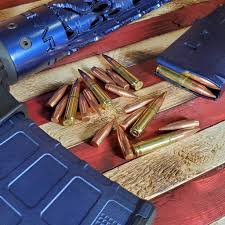 300 Blackout 168 grain BTHP-M @ 1,800 fps. 20 rounds